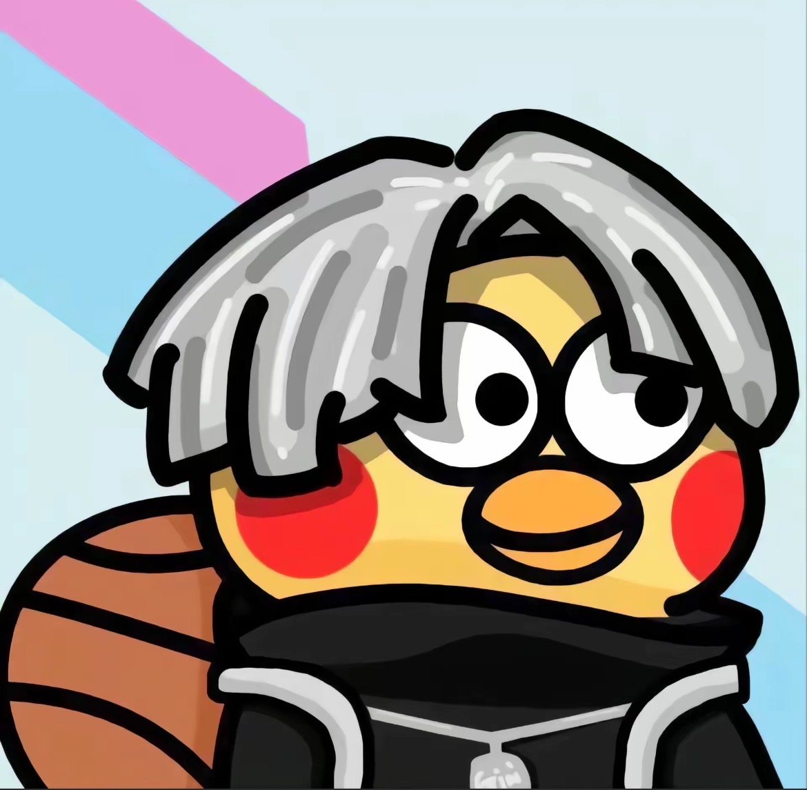 IKun mascot with basketball