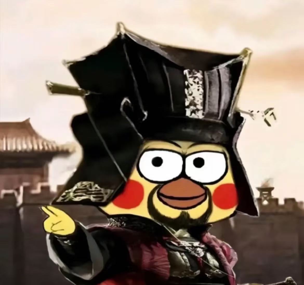 IKun emperor meme